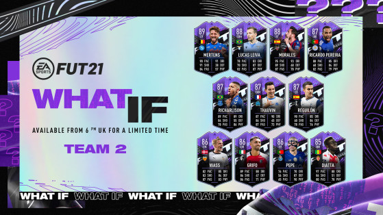 FUT 21 - What If 2, l'équipe complète