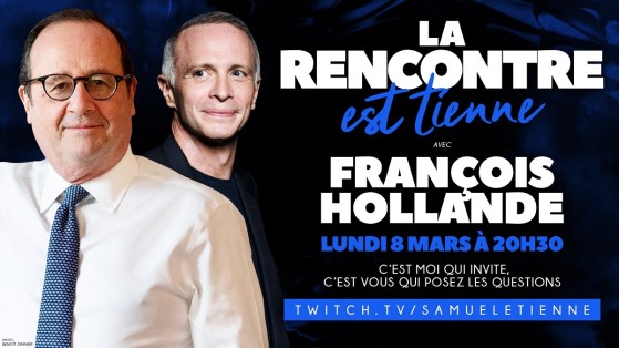 Twitch : Samuel Etienne et François Hollande réalisent la plus grosse audience de la plateforme