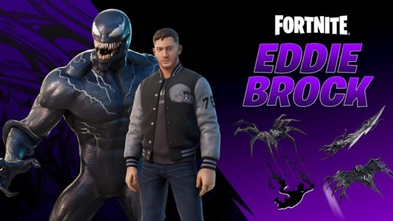 Fortnite : les skins Venom et Eddie Brock dans la boutique du 24 septembre 2021