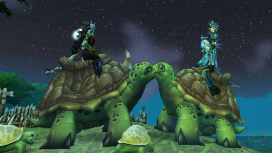 La Tortue de monte (enfin... Deux Tortues de monte du coup) - World of Warcraft