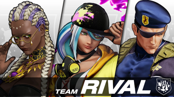 La Team Rivals contiendra deux personnages originaux: Dolores (gauche) et Isla (centre) - VS Fighting