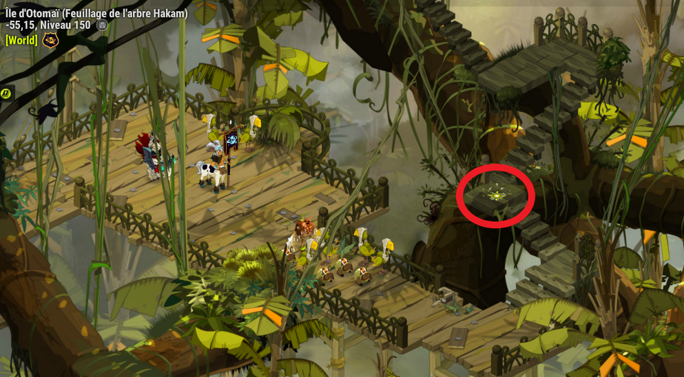 Dofus Atteindre le Zaap Village de la Canopée Millenium