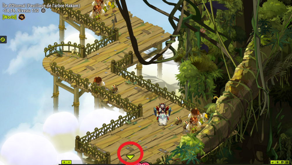 Dofus Atteindre le Zaap Village de la Canopée Millenium