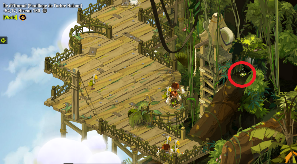 Dofus Atteindre le Zaap Village de la Canopée Millenium