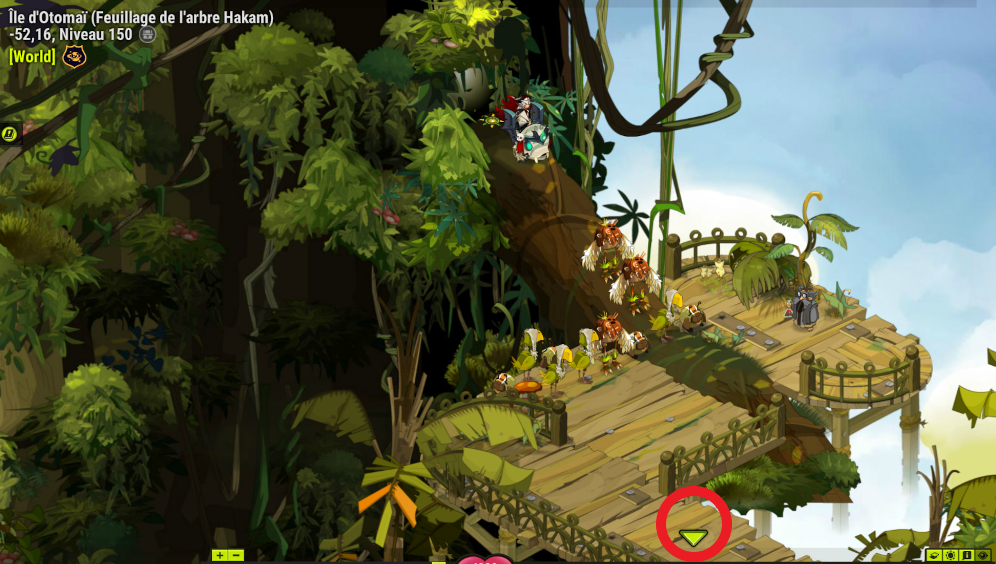 Dofus Atteindre le Zaap Village de la Canopée Millenium