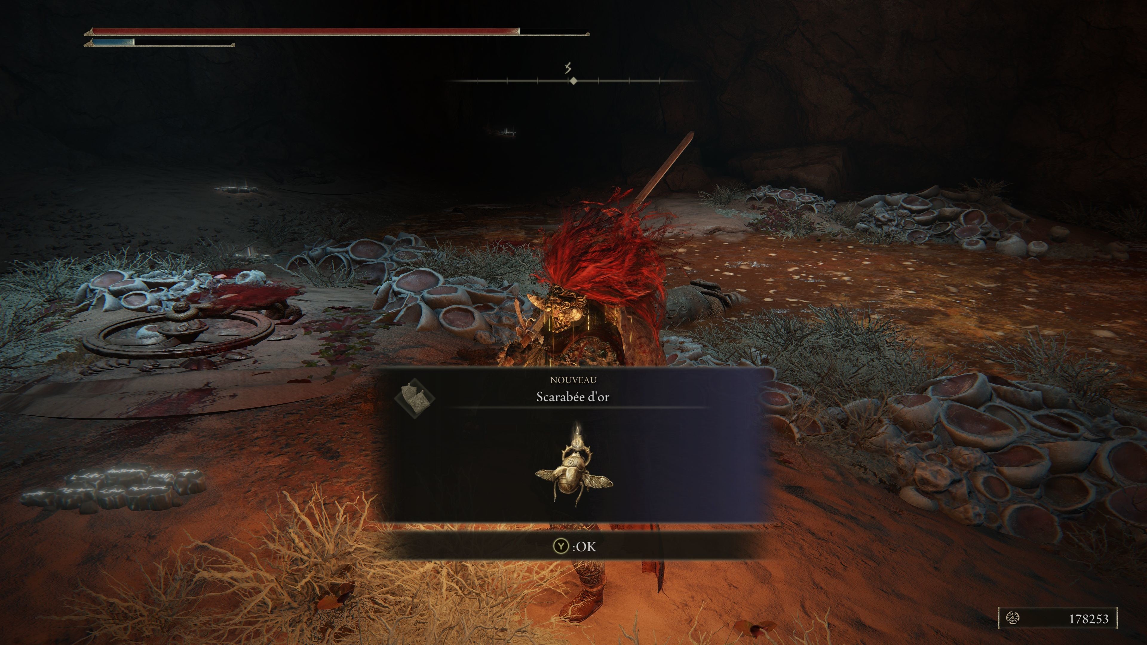 Scarabée d'or Elden Ring : Position du talisman d'augmentation de gain ...