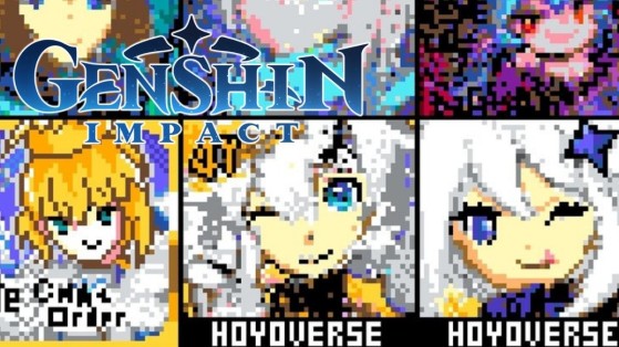 Genshin Impact : en pleine Pixel War, le jeu a brillé à plusieurs endroits de la fresque !