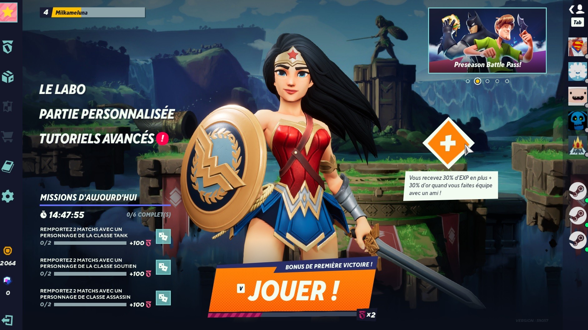 Multijoueur Multiversus Comment jouer en local et en ligne avec des amis ? Millenium