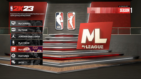 NBA 2K23 : Menu PC old-gen - Millenium
