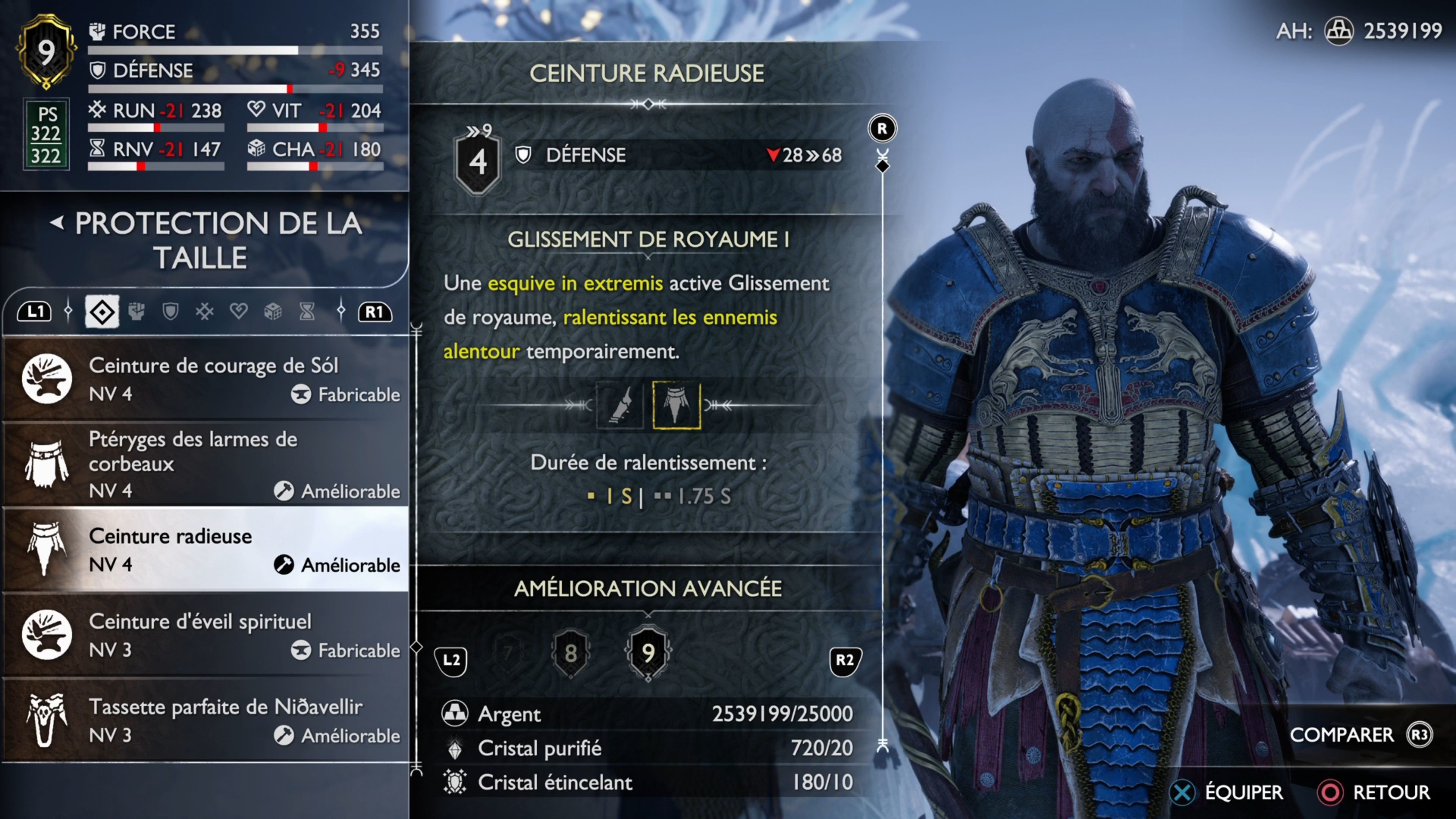 Meilleures armures God of War Ragnarok Armure Berserker, set Steinbjorn... Où toutes les