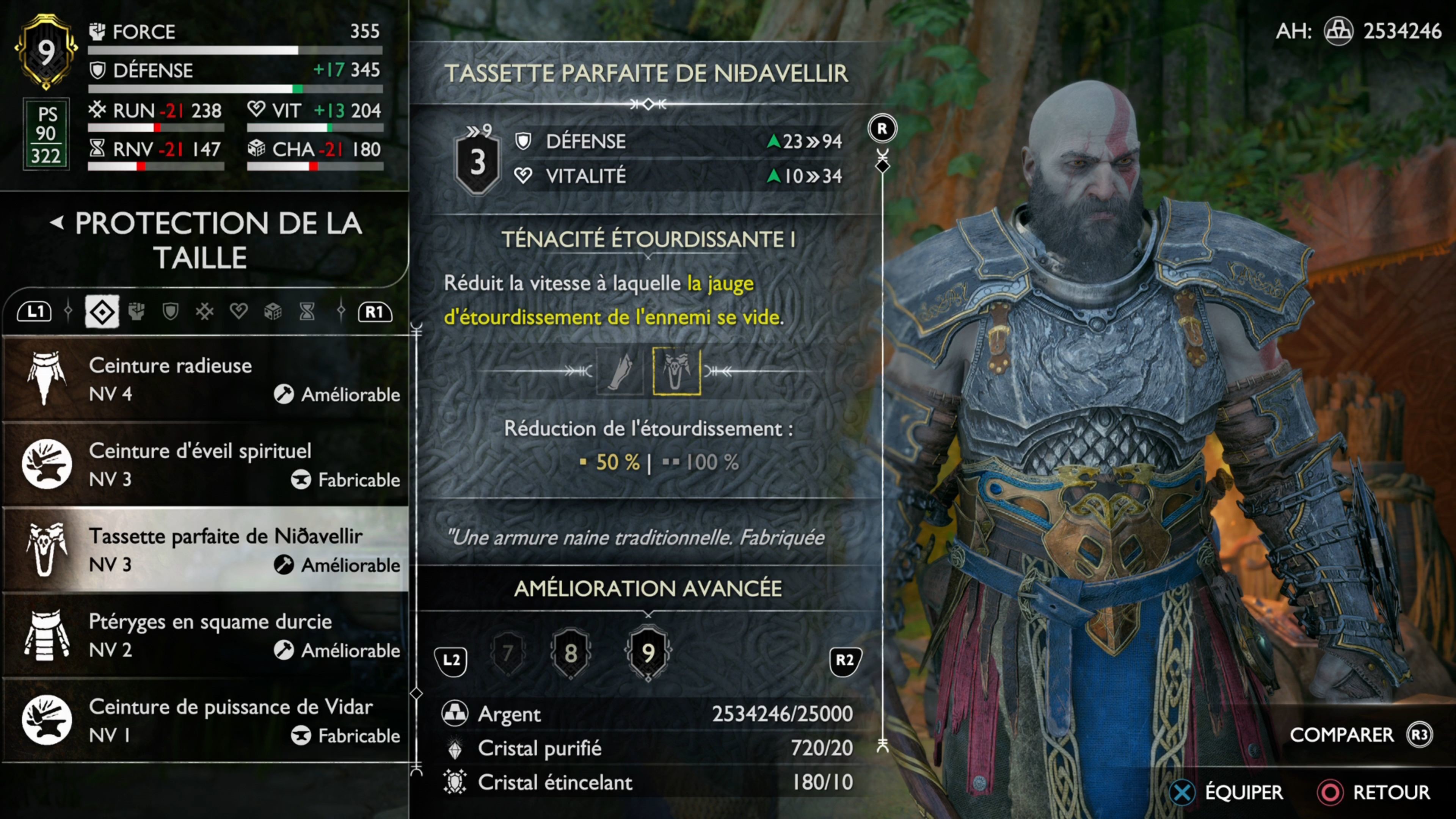 Meilleures armures God of War Ragnarok Armure Berserker, set Steinbjorn... Où toutes les