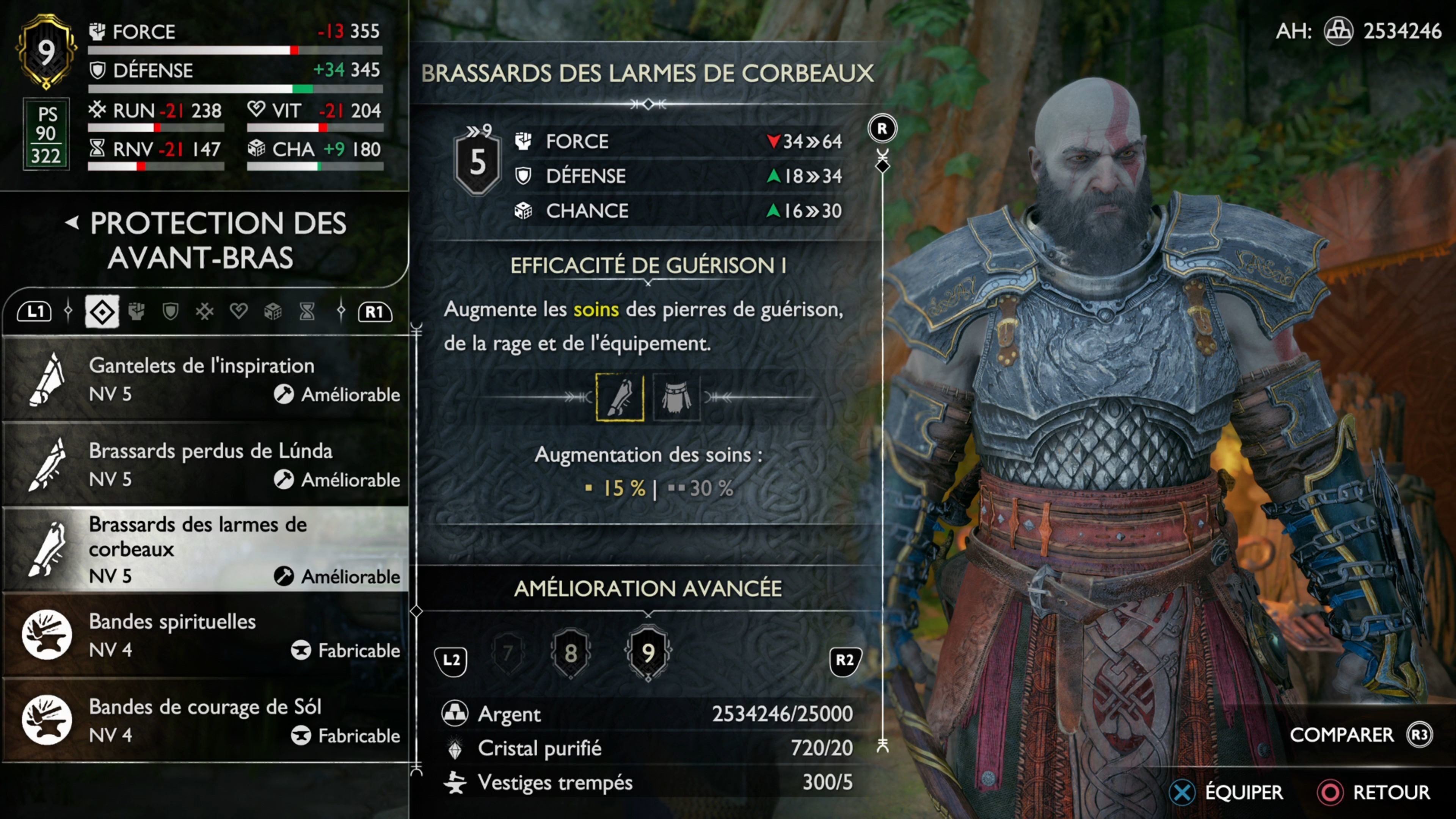 Meilleur Armure God Of War Nouvelle Partie +