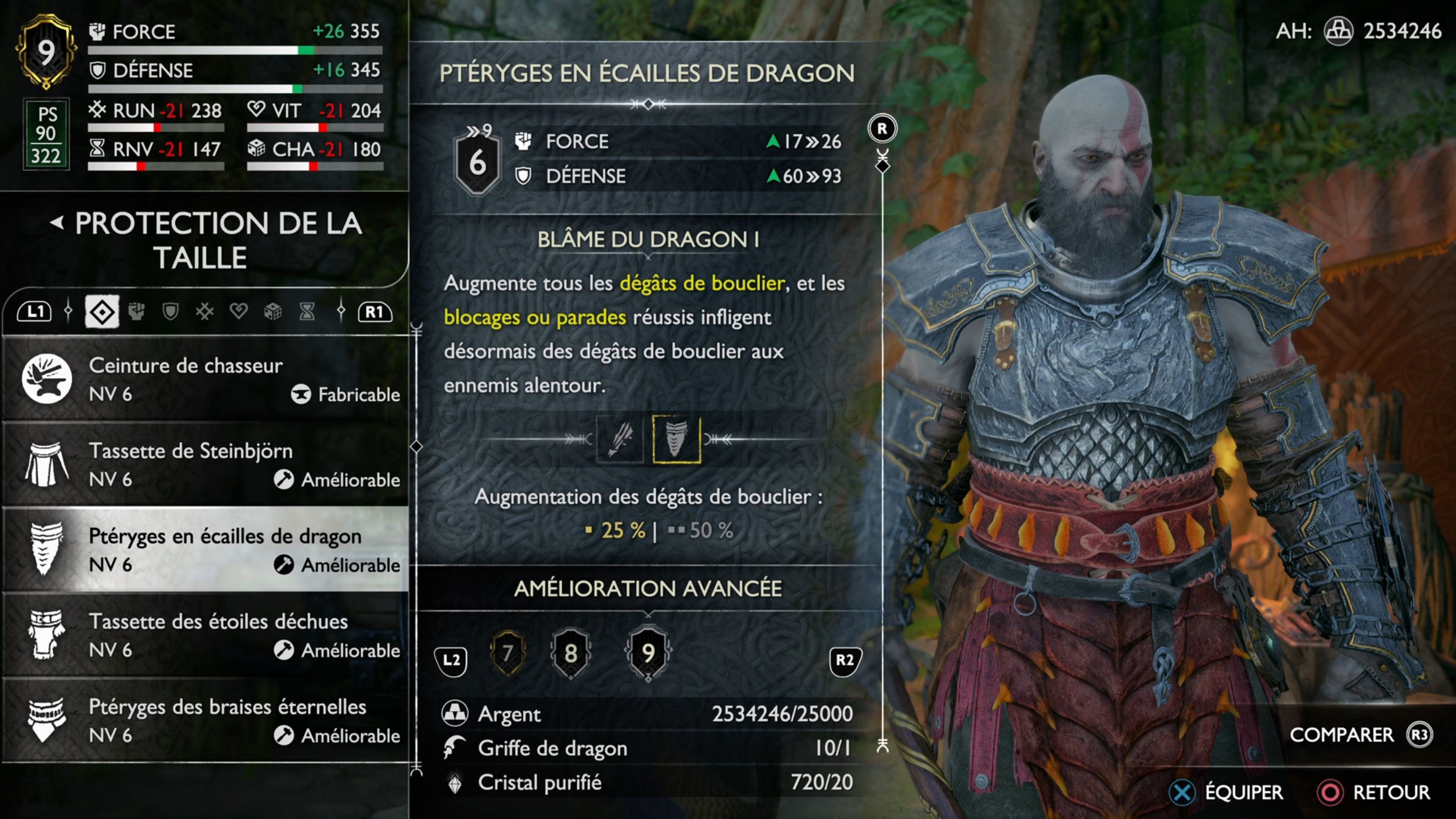 Meilleures armures God of War Ragnarok Armure Berserker, set Steinbjorn... Où toutes les