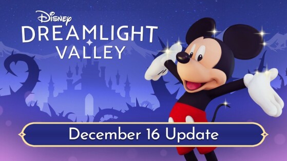 Disney Dreamlight Valley : Nouvelle mise à jour du 16 décembre 2022, patch note complet en français