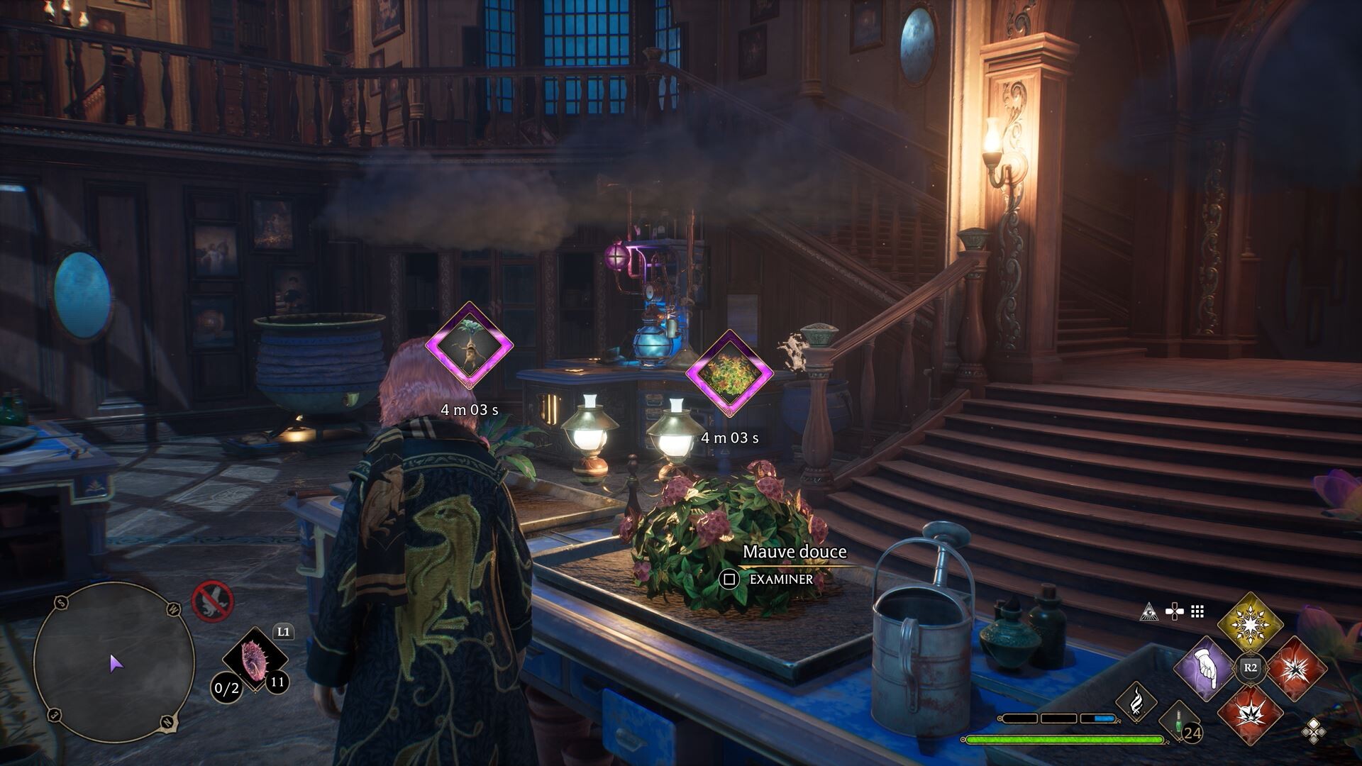 Mauve douce Hogwarts Legacy Où trouver cette plante facilement pour vos épreuves de Merlin