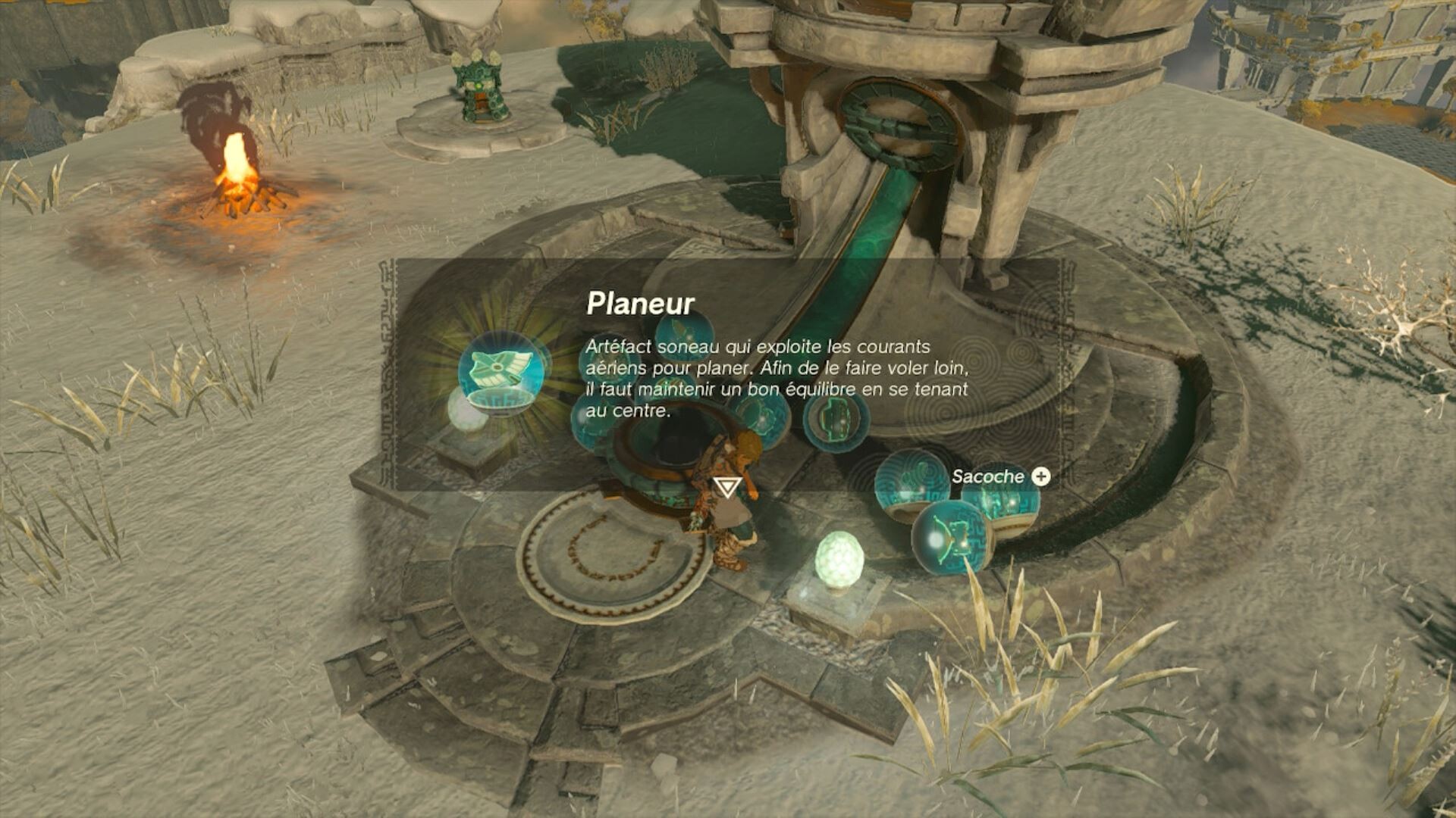 Comment avoir la Paravoile dans Zelda Tears of the Kingdom : Quand