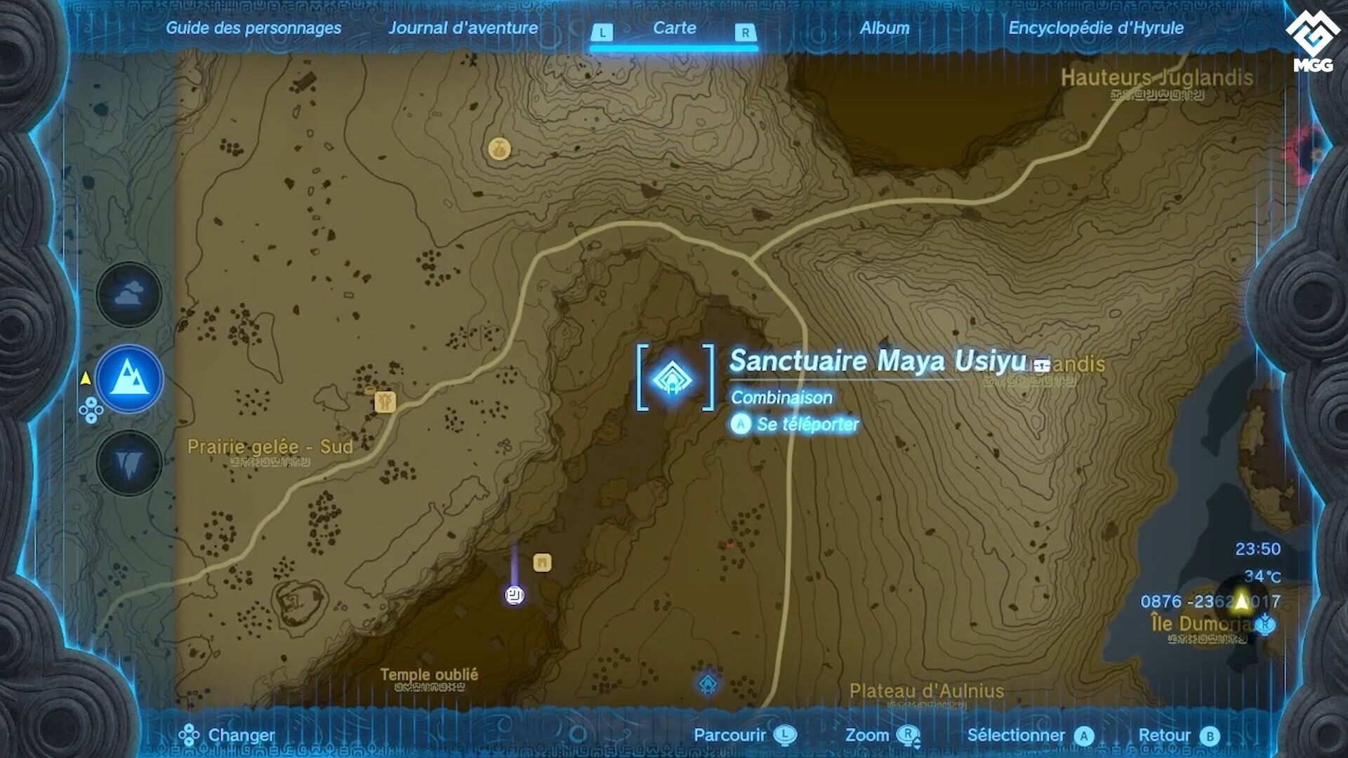 La source de la sagesse Zelda Tears of the Kingdom Où trouver la statue de la matriarche et la
