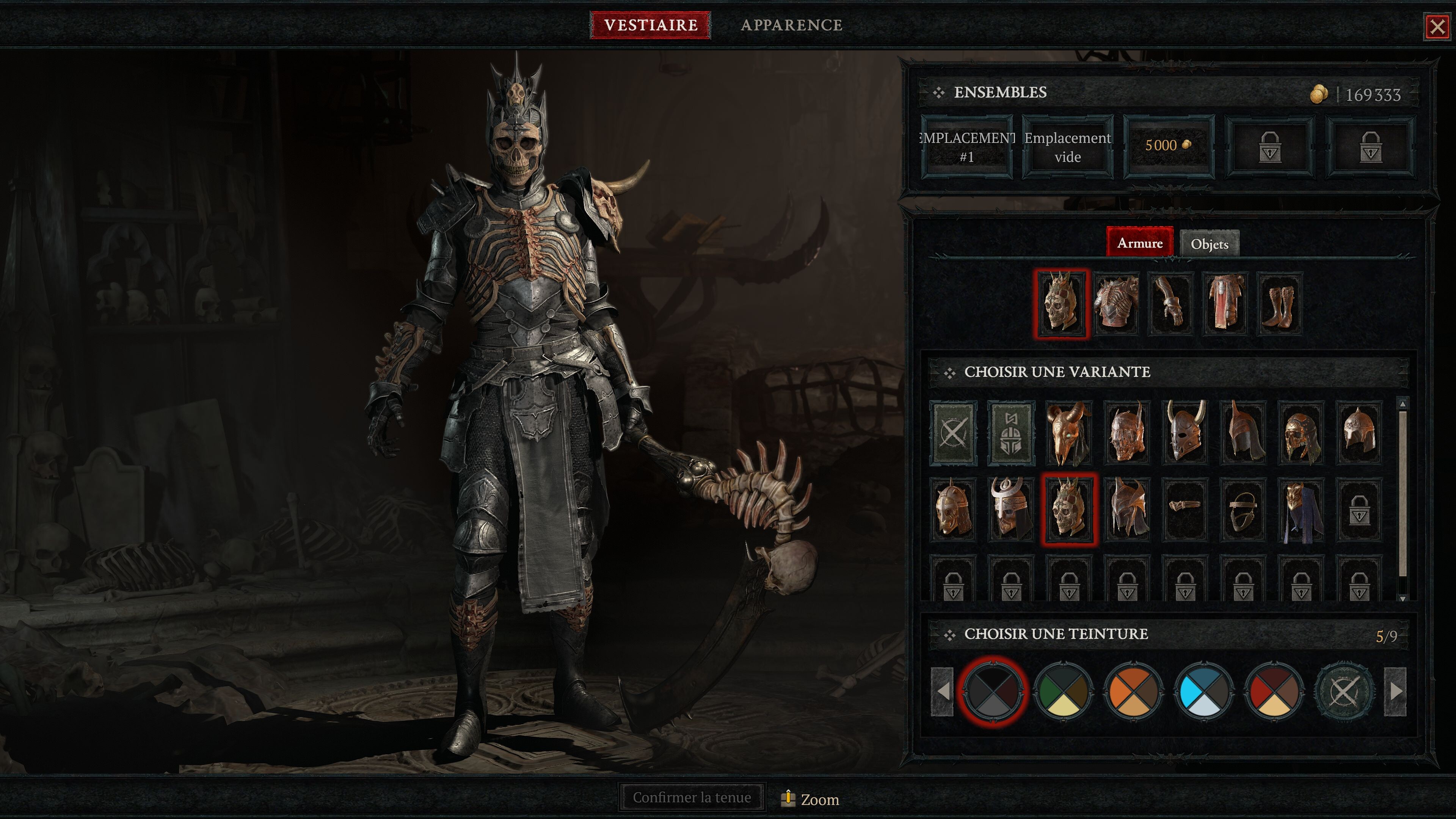 Build Nécromancien Lance d
