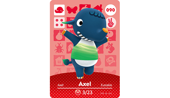 thumbnail image 2 of Animal Crossing Amiibo Card #204 Pelly – Series 3 – Mint, Never Scanned 2 of 6