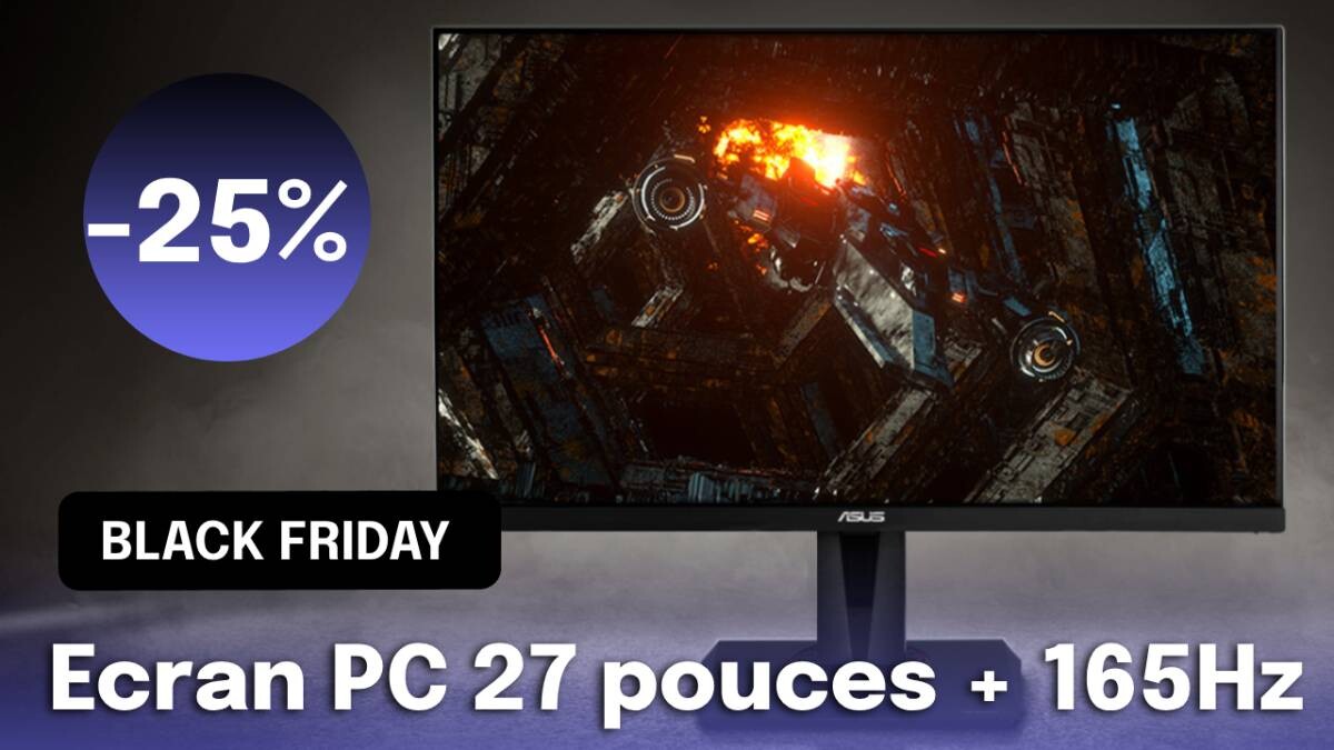 Black Friday : L'écran PC Gamer 27 pouces incurvé Asus TUF VG27VH1B à  239,99€ sur  