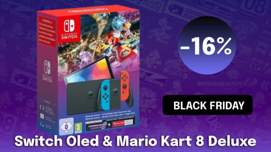 Black Friday : Offre incontournable pour les fans de Nintendo ! Le pack Nintendo Switch OLED avec Mario Kart 8 Deluxe à un prix renversant !