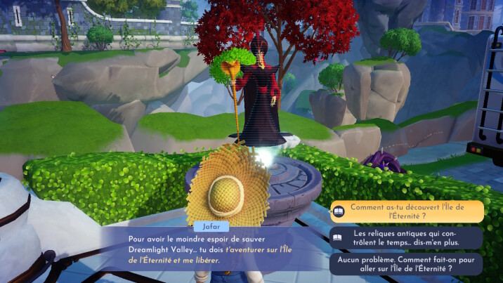 DLC Disney Dreamlight Valley : Comment accéder à l'île de l'éternité et