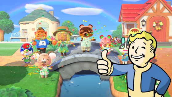 1410 heures de jeu pour réaliser une des plus belles créations jamais vues sur Animal Crossing ? C'est inspiré de la licence Fallout, et c'est incroyable !