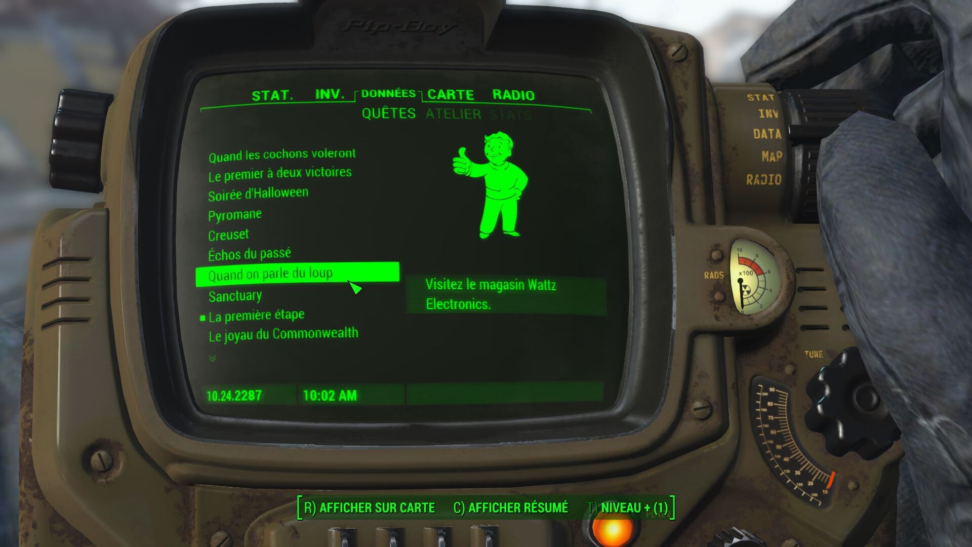 Quand on parle du loup Fallout 4 : Comment réussir cette quête pour