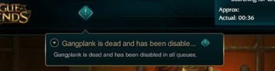 RIP GP - League of Legends