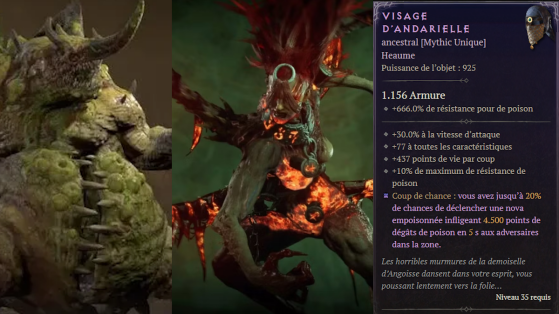 Visage d'Andarielle Diablo 4 : Comment obtenir cet objet Mythique Unique durant la Saison 5 ?