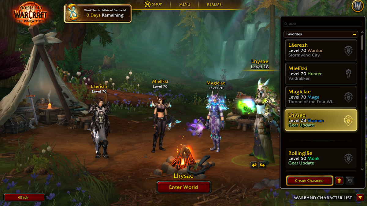 Bataillon WoW Tout savoir sur le nouveau système de progression de compte de The War WIthin