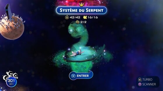 Système du Serpent Astro Bot : Comment finir cette galaxie à 100%