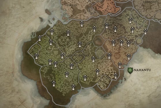 Diablo 4 : Carte des Préceptes d'Akarat - Diablo IV