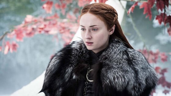 Sophie Turner dans Game of Thrones - Millenium