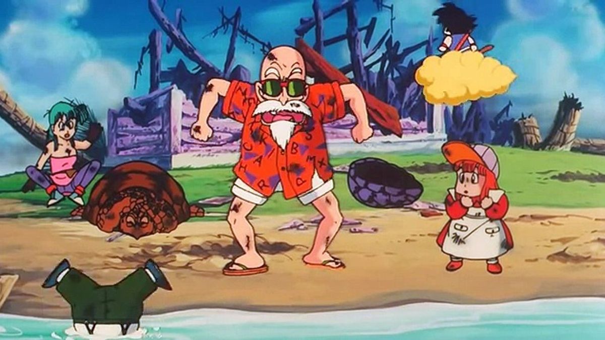 この37歳のイラストは、アニメのドラゴンボールが漫画との関係で間違いを犯したことを証明しています