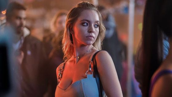 Sydney Sweeney dans Euphoria - Split Fiction