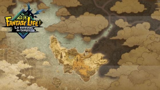 Carte interactive Fantasy Life i : Tout trouver en 1 clic sur la map de La Voleuse de Temps