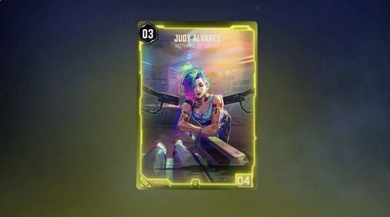 Cyberpunk TCG : Judy Alvarez - Cyberpunk 2077