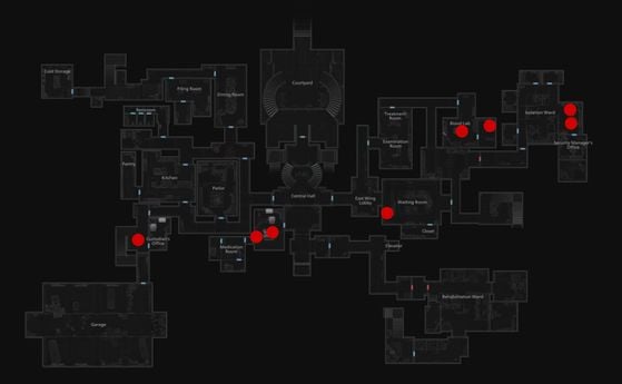 Centre de soins - Rez-de-chaussée - Resident Evil Requiem