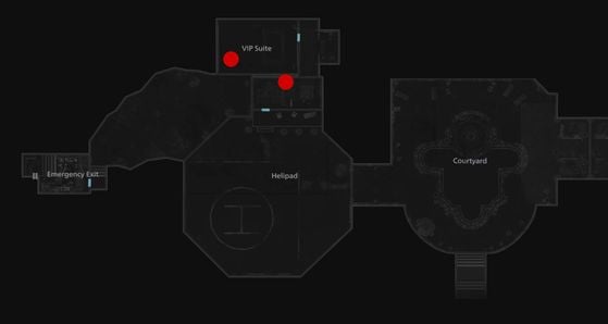 Cour et Helipad (Grace uniquement) - Resident Evil Requiem