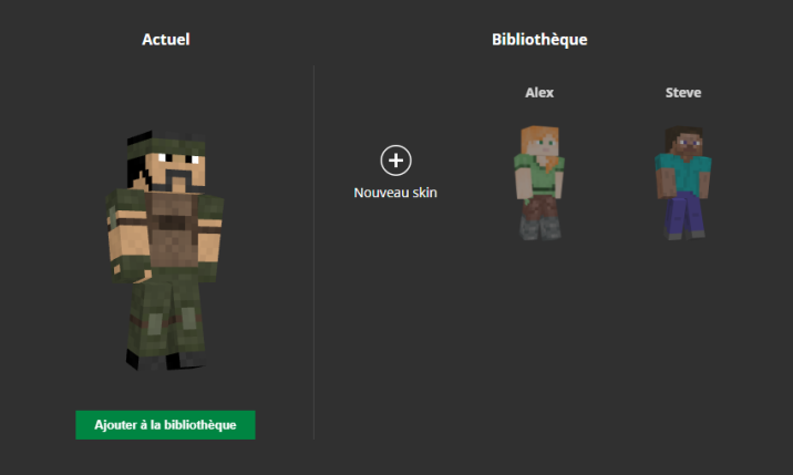 Comment changer son skin Minecraft - Millenium