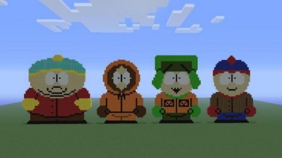 Minecraft dans South Park !