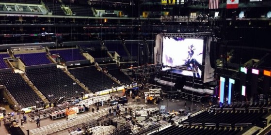 Staples Center, Préparation