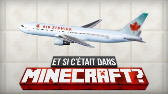 Vidéo du jour : l'avion dans Minecraft