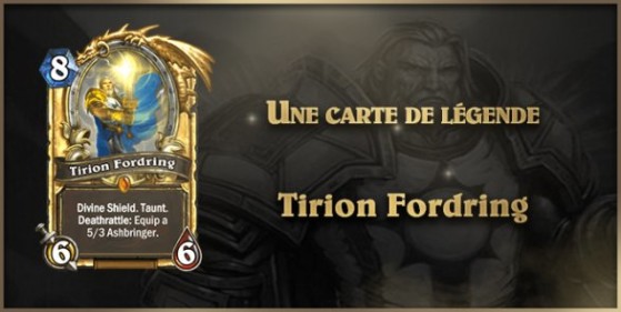 Cartes légendaires : Tirion Fordring
