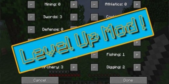 Mod Minecraft : Level Up