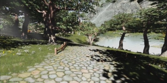 Forêt d'Elwynn avec l'Unreal Engine 4
