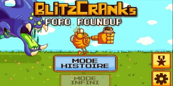 Blitzcrank's Poro roundup : minijeu riot