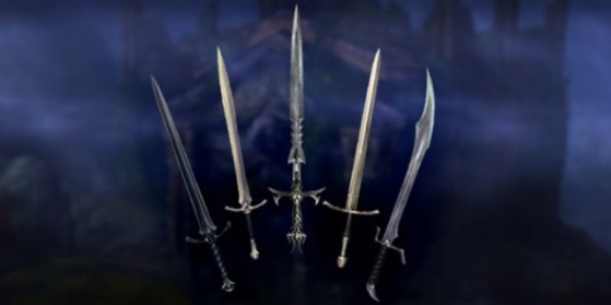 Les épées des employés Blizzard en jeu