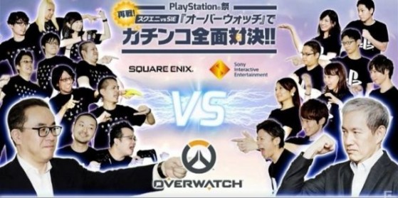 Overwatch Défi entre Square Enix et Sony